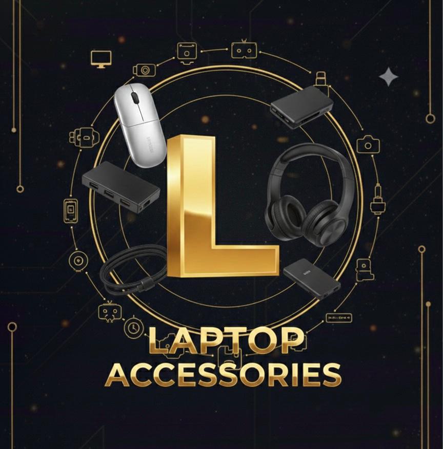 Premium Laptop Accessories - Executive Sleeves, Multi-Port Hubs, Ergonomic Stands & Privacy Filters | High-Performance Gear | CyberLife  Tech Powered By CreatixStudioDesign