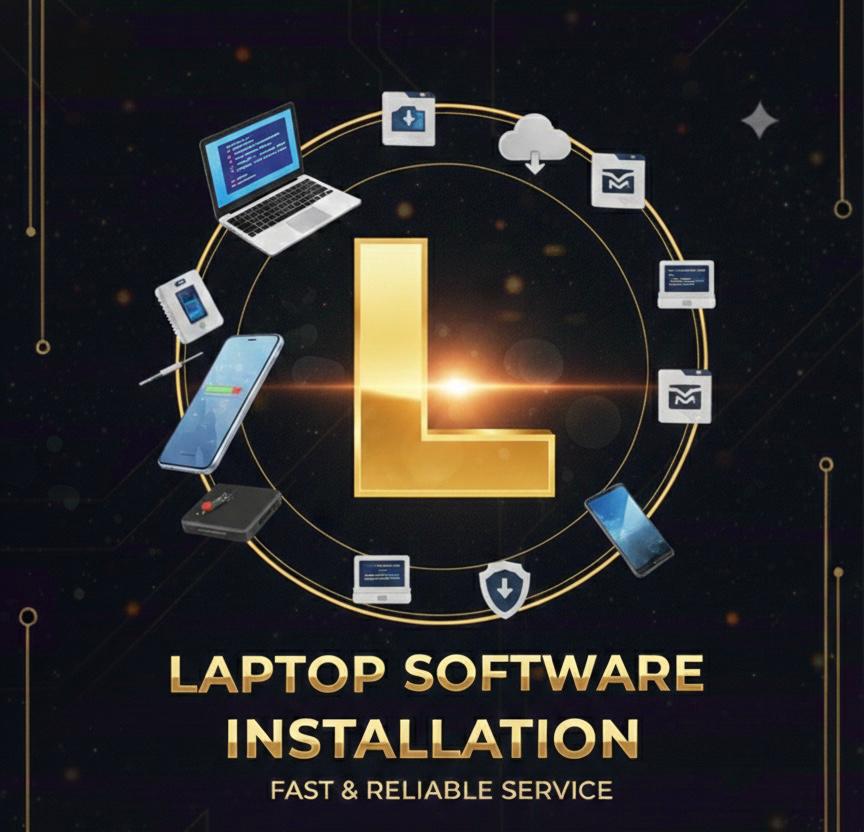 Professional Software Installation Service - Windows, MacOS, Adobe Suite & Office 365 | Driver Updates & System Optimization |CyberLife Tech Support Powered By CreatixStudioDesign